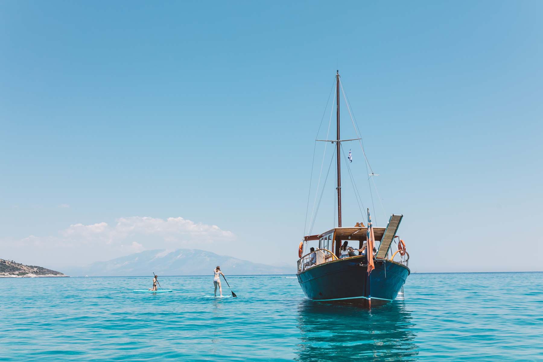 Peligoni's classic wooden yacht Odyssey